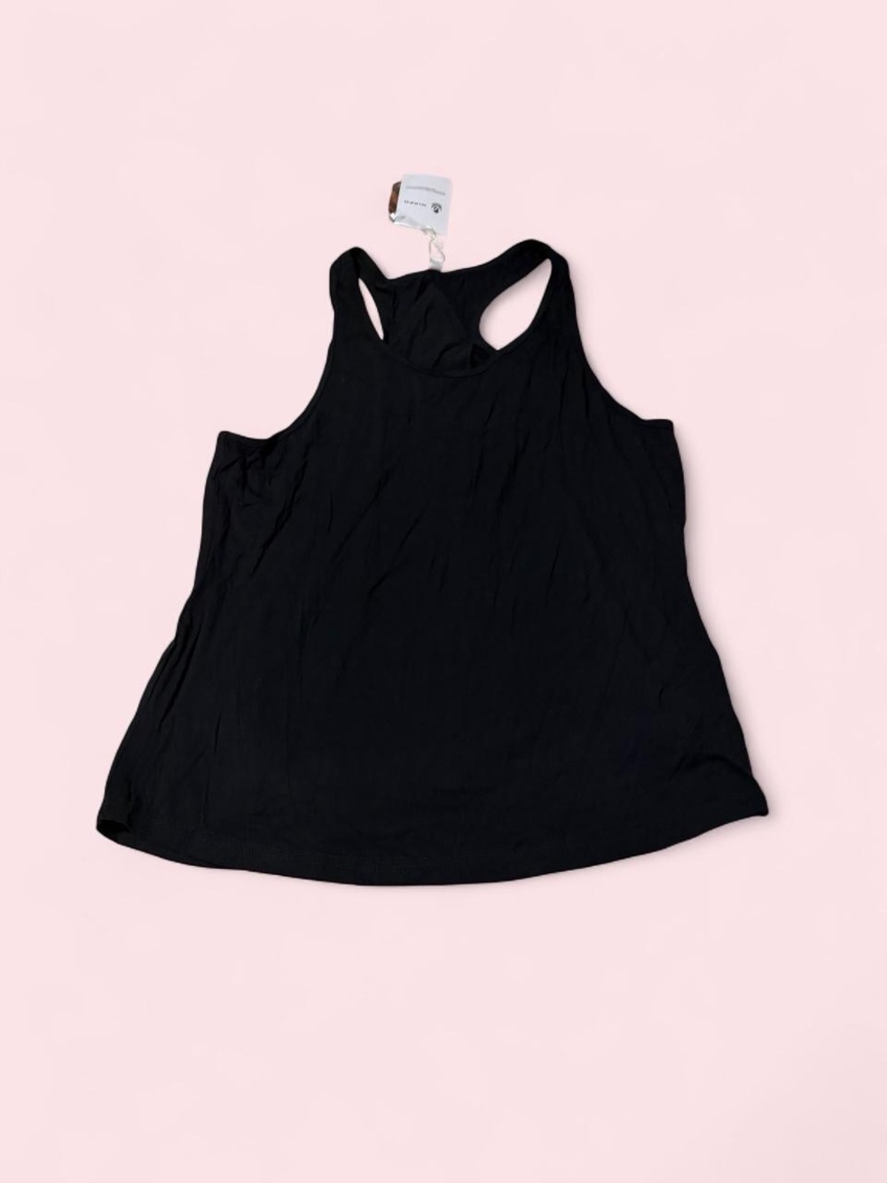 Women’s Black Racerback Tank Top - Breathable Everyday Layer